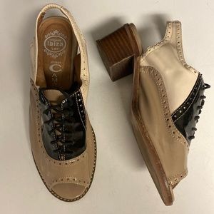 JEFFREY CAMPBELL Ibiza Patent Leather Heeled Shoes Size 8